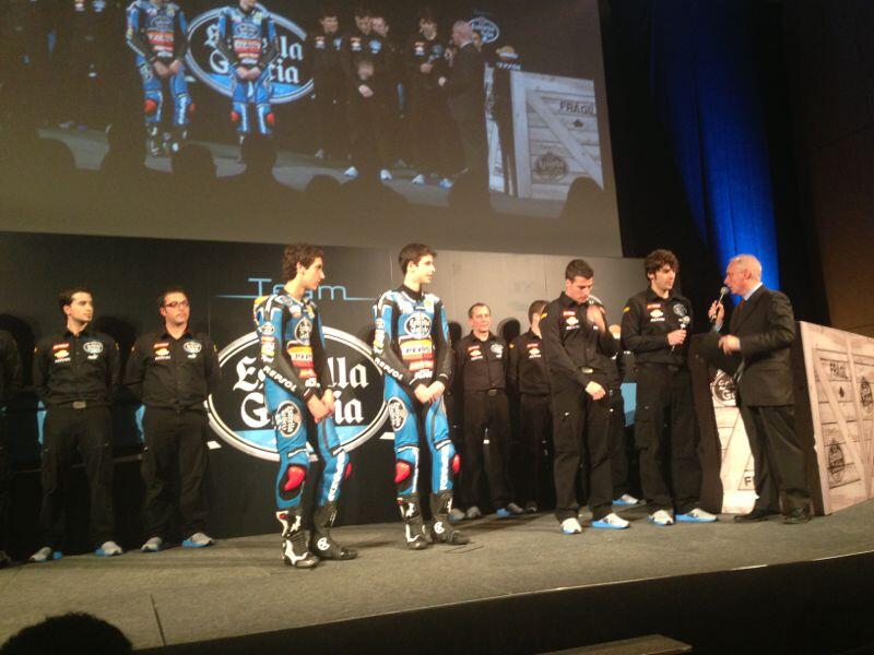 Rins y Márquez, “estrellas” del Team Estrella Galicia de 2013