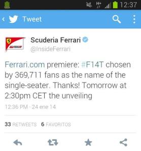 F14T: La apuesta de Ferrari para 2014
