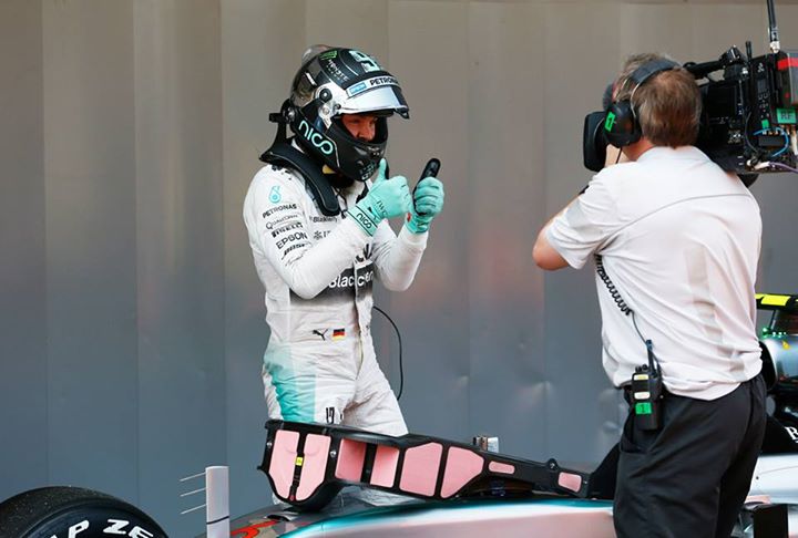 Nico Rosberg da el primer aviso en Montmeló