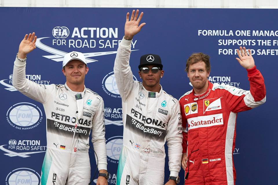 Rosberg sirve en bandeja la pole a Hamilton