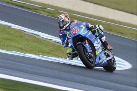 Viñales da la sorpresa y lidera el segundo test de MotoGP de Australia