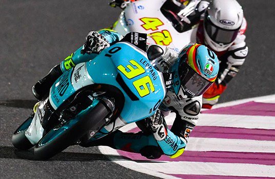 Martín marca el mejor crono y Mir se lleva la pole por las sanciones en Moto3