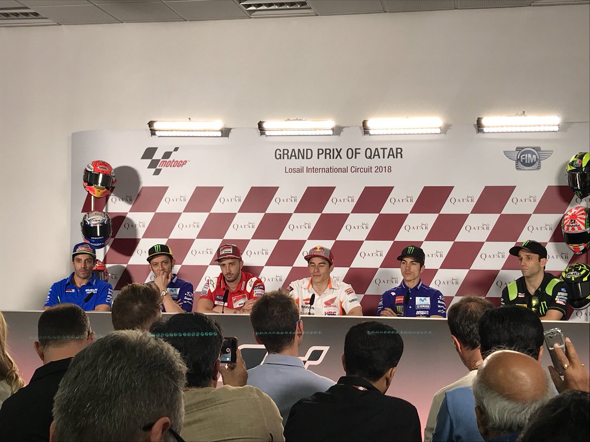 La renovación de Rossi con Yamaha hasta 2020 centra la primera rueda de prensa del año en MotoGP