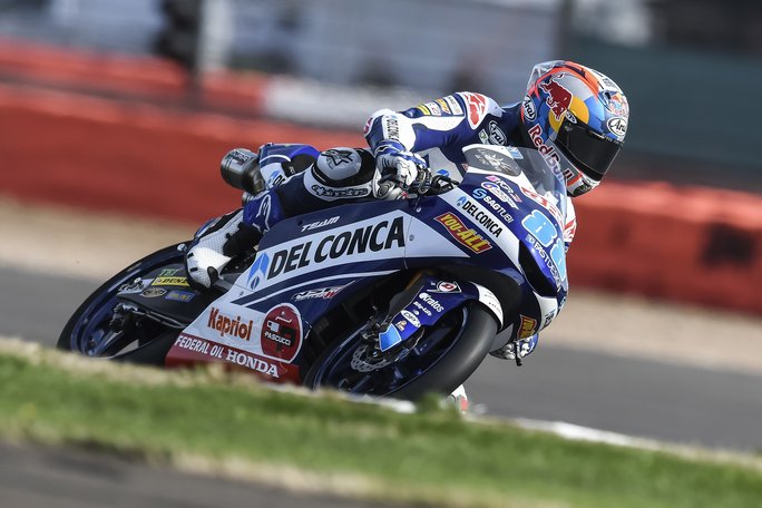 Jorge Martín logra la séptima pole del año en una qualy pasada por agua en Moto3