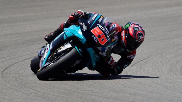Quartararo logra su primera victoria en MotoGP y Márquez se cae en la carrera de Jerez