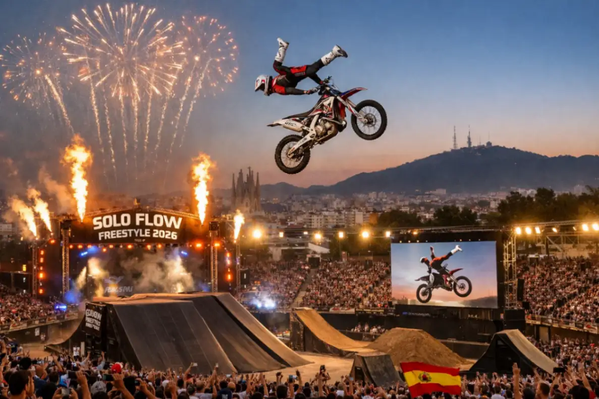 Solo Flow Freestyle 2026: el nuevo espectáculo FMX que revoluciona España